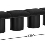 Pavilion Boucle Fabric Upholstered 7pc. Modular Bench