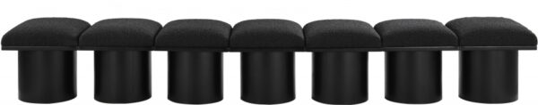 Pavilion Boucle Fabric Upholstered 7pc. Modular Bench