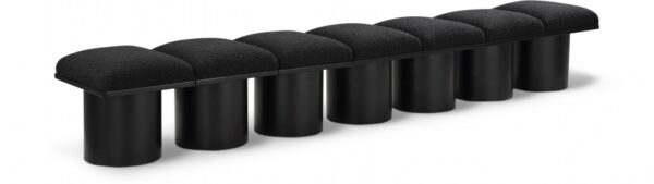 Pavilion Boucle Fabric Upholstered 7pc. Modular Bench