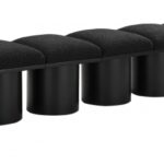Pavilion Boucle Fabric Upholstered 7pc. Modular Bench