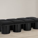 Pavilion Boucle Fabric Upholstered 8pc. Modular Bench