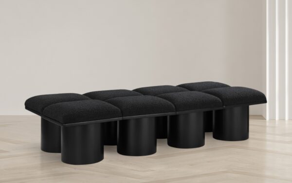 Pavilion Boucle Fabric Upholstered 8pc. Modular Bench