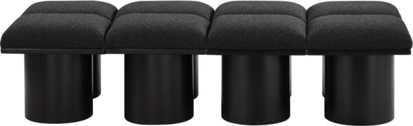 Pavilion Boucle Fabric Upholstered 8pc. Modular Bench
