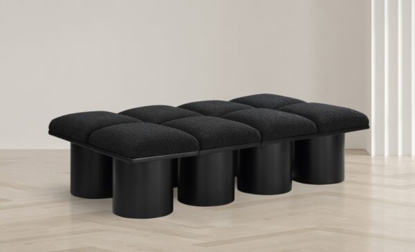 Pavilion Boucle Fabric Upholstered 8pc. Modular Bench