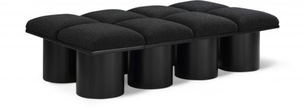Pavilion Boucle Fabric Upholstered 8pc. Modular Bench