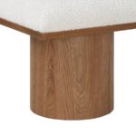 Pavilion Boucle Fabric Upholstered Stool