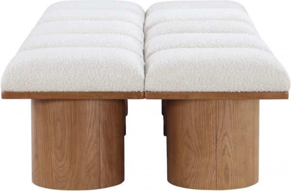 Pavilion Boucle Fabric Upholstered 10pc. Modular Bench