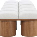 Pavilion Boucle Fabric Upholstered 10pc. Modular Bench