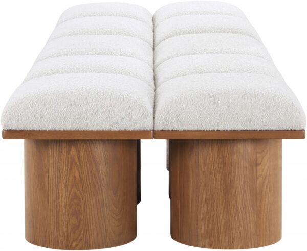 Pavilion Boucle Fabric Upholstered 10pc. Modular Bench