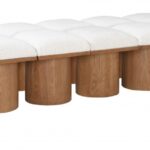 Pavilion Boucle Fabric Upholstered 10pc. Modular Bench