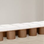 Pavilion Boucle Fabric Upholstered 12pc. Modular Bench