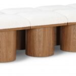 Pavilion Boucle Fabric Upholstered 12pc. Modular Bench