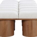 Pavilion Boucle Fabric Upholstered 12pc. Modular Bench