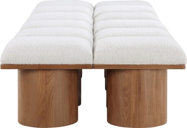 Pavilion Boucle Fabric Upholstered 12pc. Modular Bench