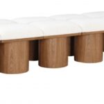 Pavilion Boucle Fabric Upholstered 12pc. Modular Bench