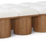 Pavilion Boucle Fabric Upholstered 12pc. Modular Bench