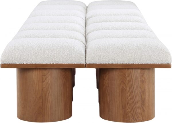 Pavilion Boucle Fabric Upholstered 14pc. Modular Bench