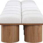 Pavilion Boucle Fabric Upholstered 14pc. Modular Bench