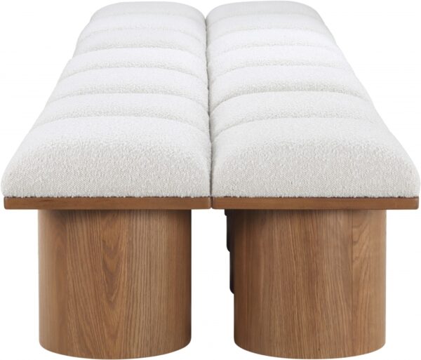 Pavilion Boucle Fabric Upholstered 14pc. Modular Bench