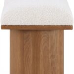 Pavilion Boucle Fabric Upholstered 2pc. Modular Bench