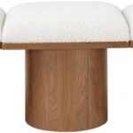 Pavilion Boucle Fabric Upholstered 3pc. Modular Bench