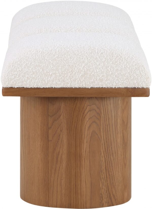 Pavilion Boucle Fabric Upholstered 3pc. Modular Bench