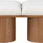 Pavilion Boucle Fabric Upholstered 4pc. Modular Bench