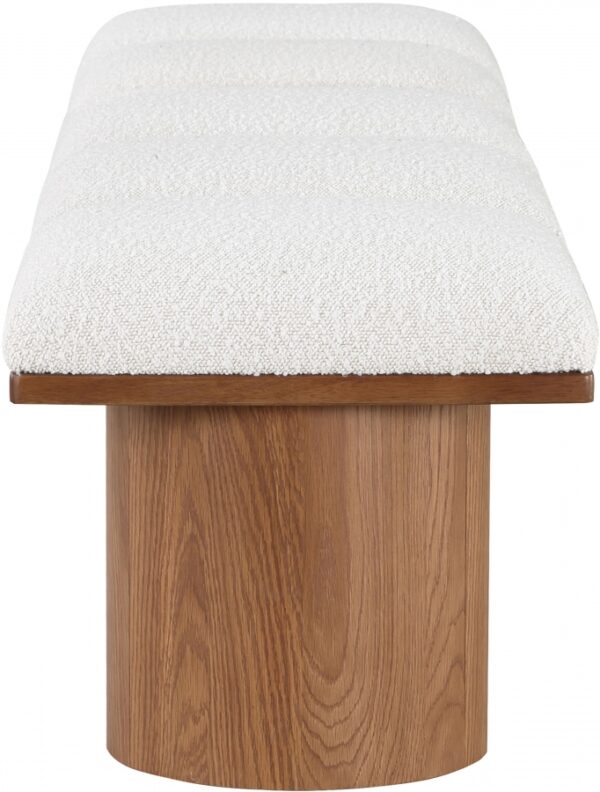 Pavilion Boucle Fabric Upholstered 5pc. Modular Bench