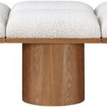 Pavilion Boucle Fabric Upholstered 6pc. Modular Bench