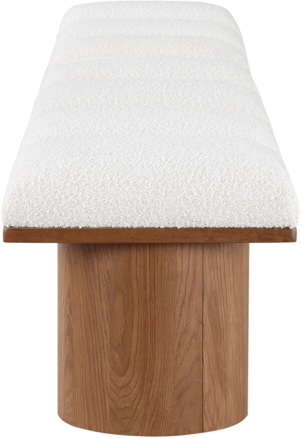 Pavilion Boucle Fabric Upholstered 7pc. Modular Bench
