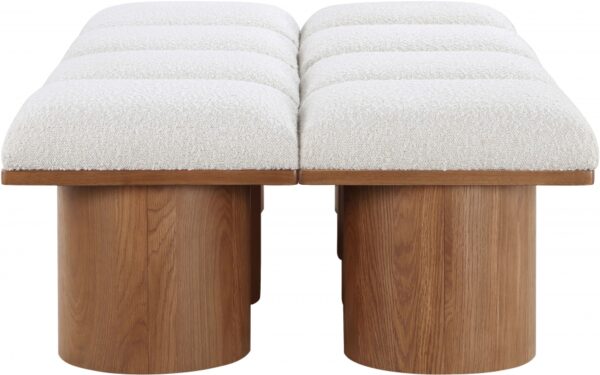 Pavilion Boucle Fabric Upholstered 8pc. Modular Bench