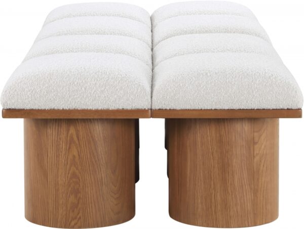 Pavilion Boucle Fabric Upholstered 8pc. Modular Bench