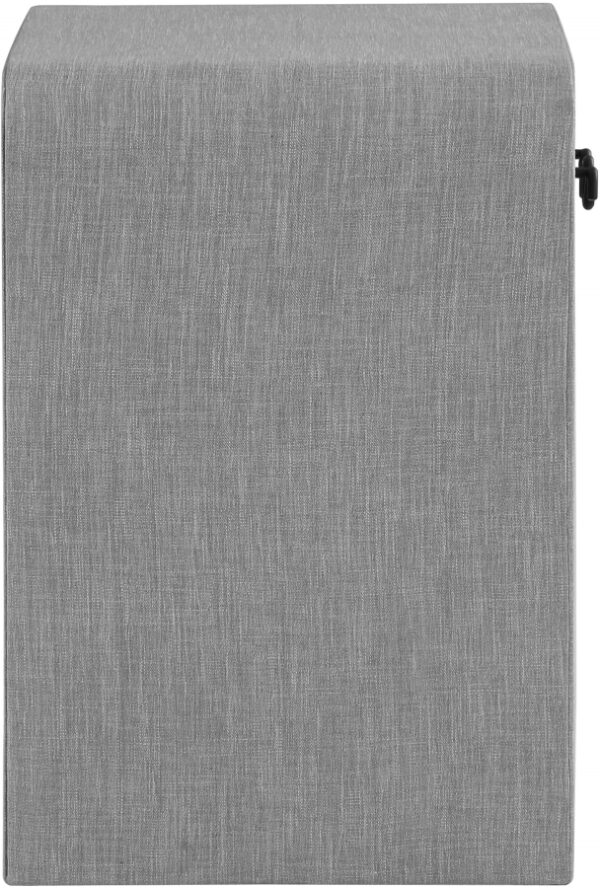 Medley Linen Textured Nightstand / Side Table