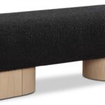 Robertson Boucle Fabric Upholstered Bench