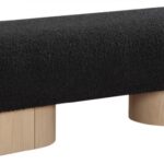 Robertson Boucle Fabric Upholstered Bench