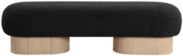Robertson Boucle Fabric Upholstered Bench