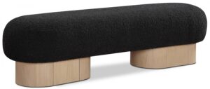 Robertson Boucle Fabric Upholstered Bench