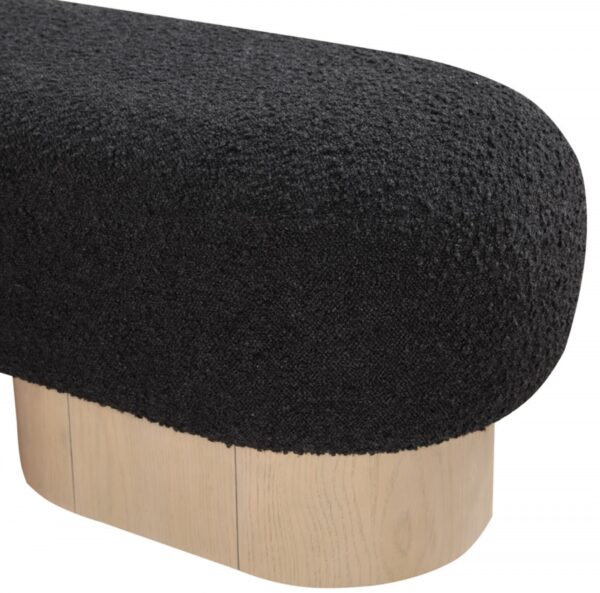 Robertson Boucle Fabric Upholstered Bench