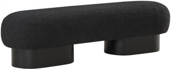Robertson Boucle Fabric Upholstered Bench