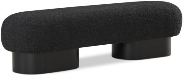 Robertson Boucle Fabric Upholstered Bench
