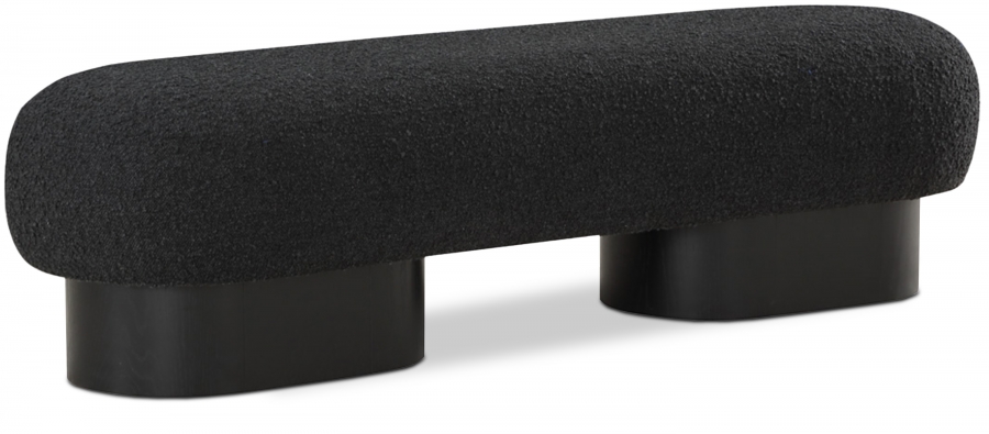 Robertson Boucle Fabric Upholstered Bench
