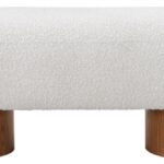 Robertson Boucle Fabric Upholstered Bench