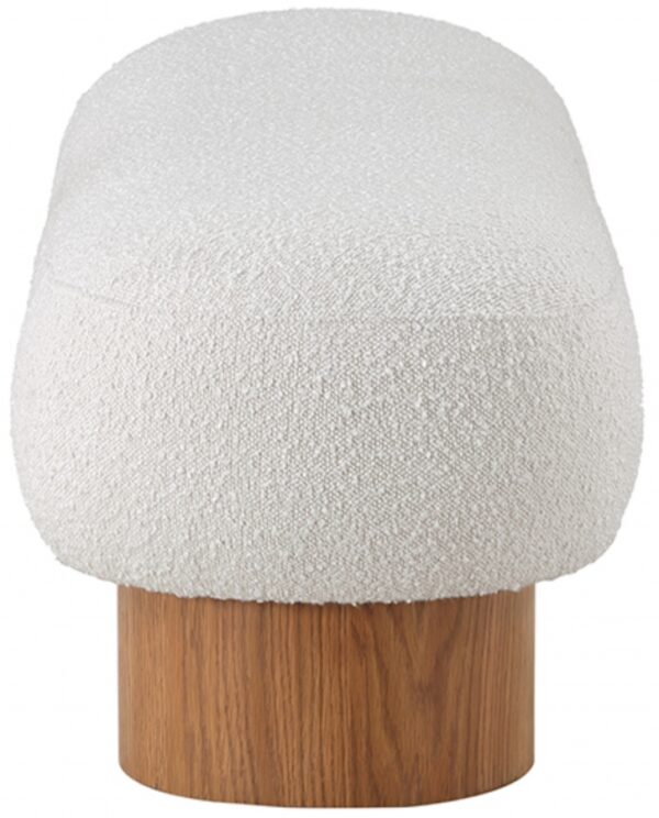 Robertson Boucle Fabric Upholstered Bench