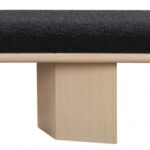 Wilshire Boucle Fabric Upholstered Bench