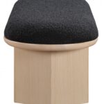 Wilshire Boucle Fabric Upholstered Bench
