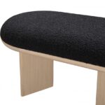 Wilshire Boucle Fabric Upholstered Bench