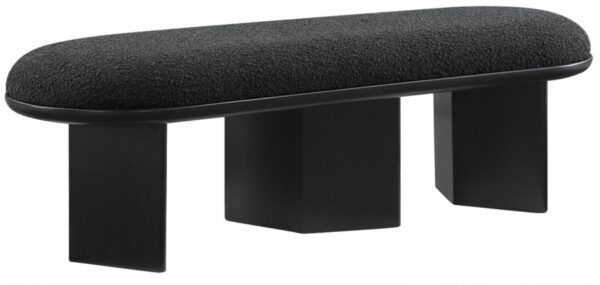 Wilshire Boucle Fabric Upholstered Bench