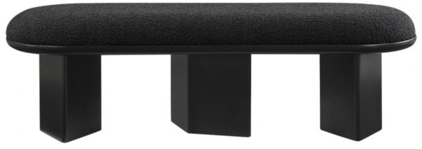 Wilshire Boucle Fabric Upholstered Bench