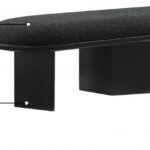 Wilshire Boucle Fabric Upholstered Bench