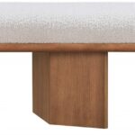 Wilshire Boucle Fabric Upholstered Bench